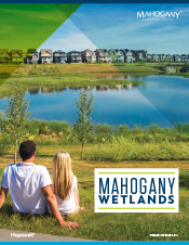 click here to download the Mahogany Wetland Brochure