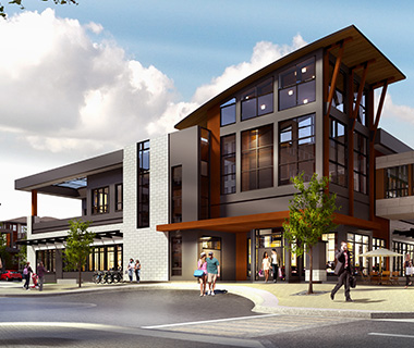 rendering of Westman Village condos