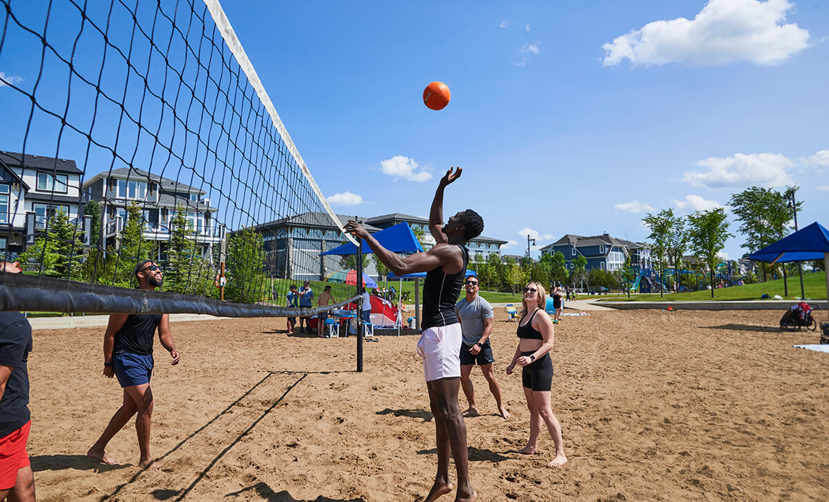 Beach volleyball