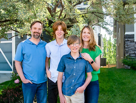 Jennifer, John & Family